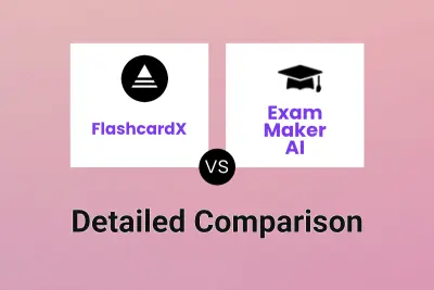 FlashcardX vs Exam Maker AI Detailed comparison features, price