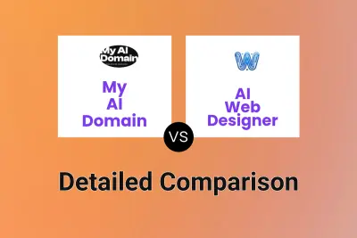 My AI Domain vs AI Web Designer Detailed comparison features, price