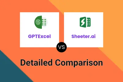 GPTExcel vs Sheeter.ai Detailed comparison features, price