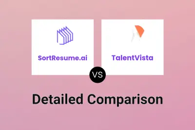 SortResume.ai vs TalentVista Detailed comparison features, price