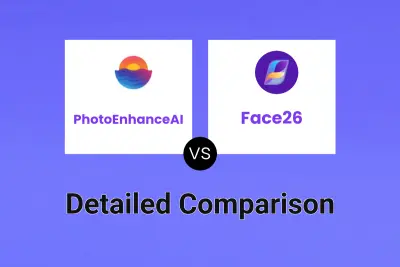 PhotoEnhanceAI vs Face26 Detailed comparison features, price