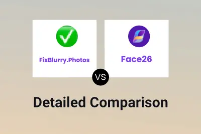 FixBlurry.Photos vs Face26 Detailed comparison features, price