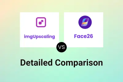 imgUpscaling vs Face26 Detailed comparison features, price