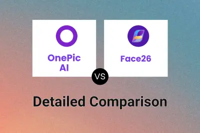 OnePic AI vs Face26 Detailed comparison features, price