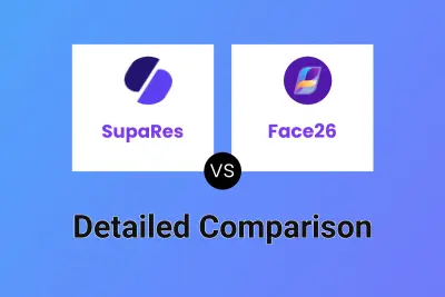 SupaRes vs Face26 Detailed comparison features, price