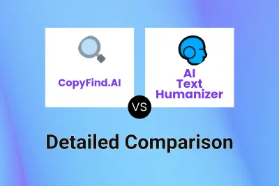 CopyFind.AI vs AI Text Humanizer Detailed comparison features, price