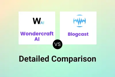 Wondercraft AI vs Blogcast Detailed comparison features, price