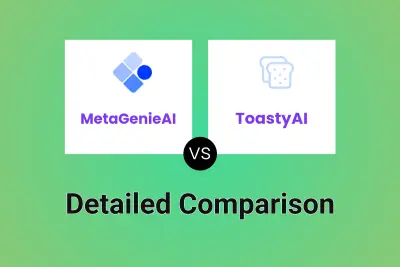 MetaGenieAI vs ToastyAI Detailed comparison features, price