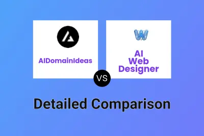 AIDomainIdeas vs AI Web Designer Detailed comparison features, price