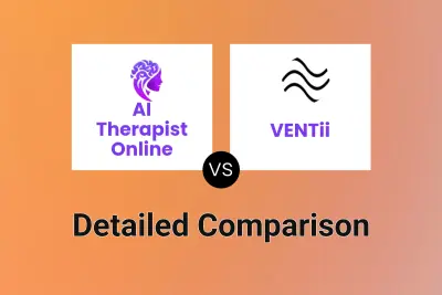 AI Therapist Online vs VENTii Detailed comparison features, price