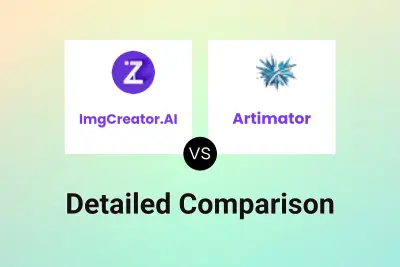 ImgCreator.AI vs Artimator Detailed comparison features, price