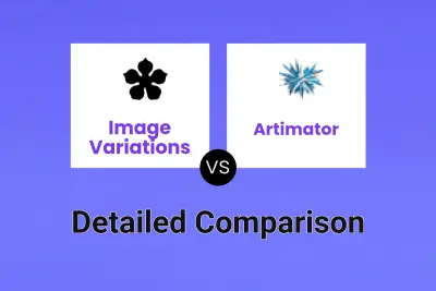 Image Variations vs Artimator Detailed comparison features, price