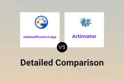 stablediffusion3.app vs Artimator Detailed comparison features, price