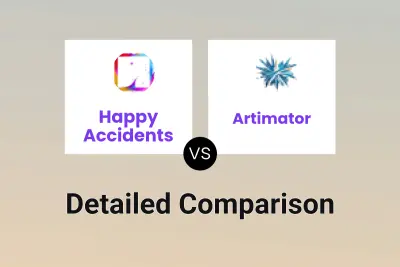 Happy Accidents vs Artimator Detailed comparison features, price