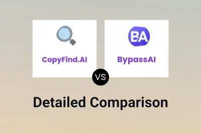 CopyFind.AI vs BypassAI Detailed comparison features, price