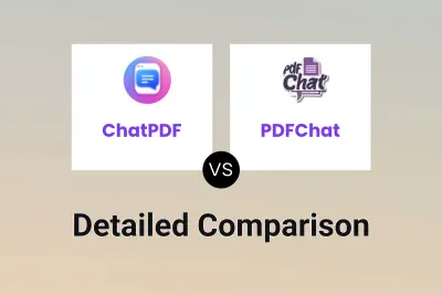 ChatPDF vs PDFChat Detailed comparison features, price