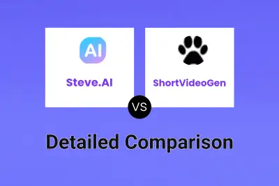 Steve.AI vs ShortVideoGen Detailed comparison features, price