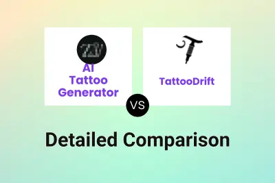 AI Tattoo Generator vs TattooDrift Detailed comparison features, price