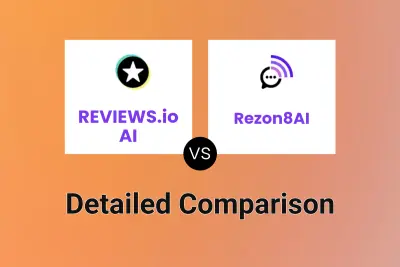 REVIEWS.io AI vs Rezon8AI Detailed comparison features, price