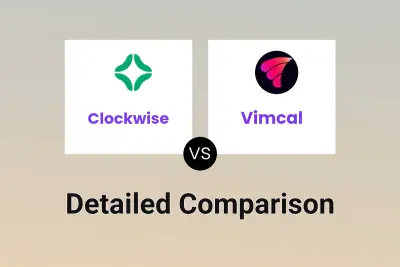 Clockwise vs Vimcal Detailed comparison features, price