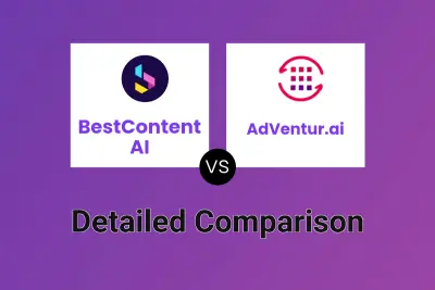 BestContent AI vs AdVentur.ai Detailed comparison features, price