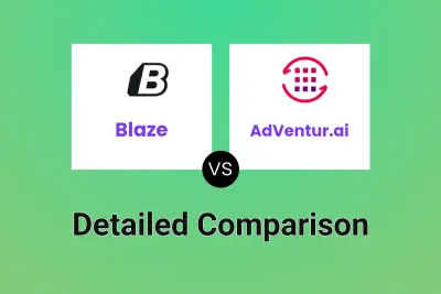 Blaze vs AdVentur.ai Detailed comparison features, price