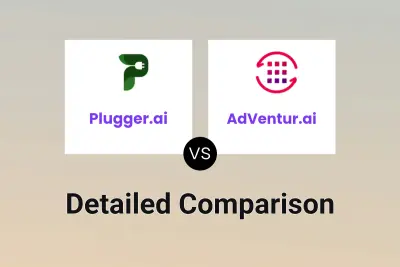 Plugger.ai vs AdVentur.ai Detailed comparison features, price