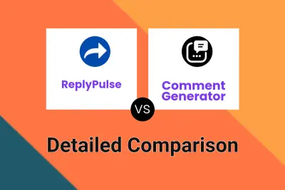 ReplyPulse vs Comment Generator Detailed comparison features, price