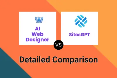 AI Web Designer vs SitesGPT Detailed comparison features, price