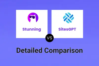 Stunning vs SitesGPT Detailed comparison features, price