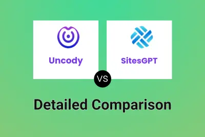 Uncody vs SitesGPT Detailed comparison features, price