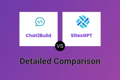 Chat2Build vs SitesGPT Detailed comparison features, price