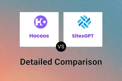 Hocoos vs SitesGPT Detailed comparison features, price