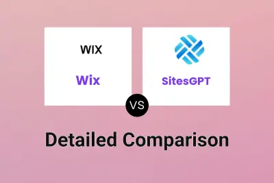 Wix vs SitesGPT Detailed comparison features, price