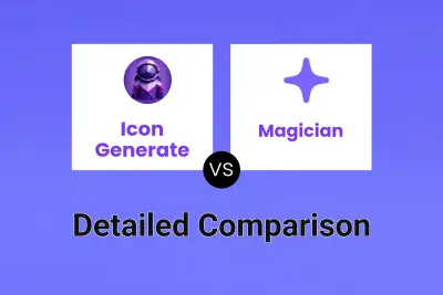 Icon Generate vs Magician Detailed comparison features, price