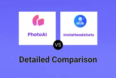 PhotoAI vs InstaHeadshots Detailed comparison features, price