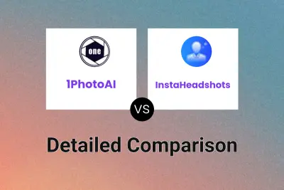 1PhotoAI vs InstaHeadshots Detailed comparison features, price