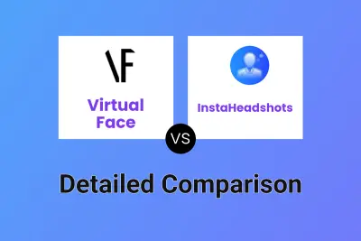 Virtual Face vs InstaHeadshots Detailed comparison features, price