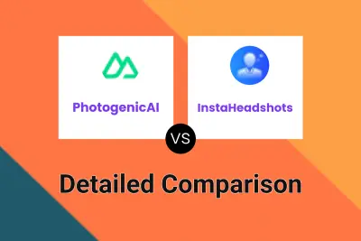 PhotogenicAI vs InstaHeadshots Detailed comparison features, price