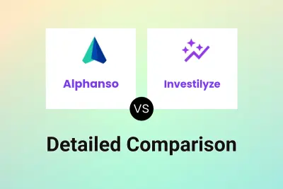 Alphanso vs Investilyze Detailed comparison features, price