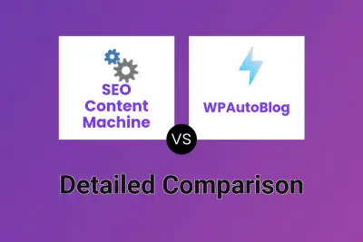 SEO Content Machine vs WPAutoBlog Detailed comparison features, price