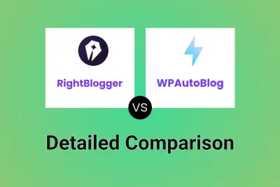 RightBlogger vs WPAutoBlog Detailed comparison features, price