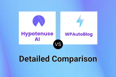 Hypotenuse AI vs WPAutoBlog Detailed comparison features, price