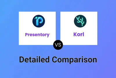 Presentory vs Korl Detailed comparison features, price