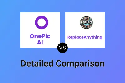 OnePic AI vs ReplaceAnything Detailed comparison features, price