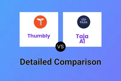 Thumbly vs Taja AI Detailed comparison features, price