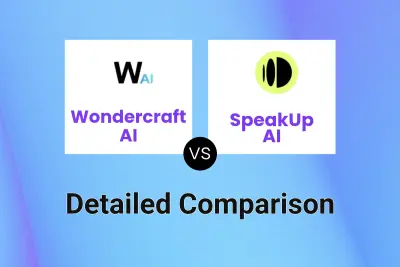 Wondercraft AI vs SpeakUp AI Detailed comparison features, price