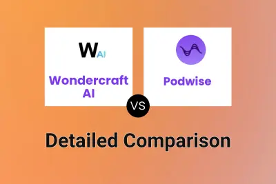 Wondercraft AI vs Podwise Detailed comparison features, price