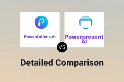 Presentations.AI vs Powerpresent AI Detailed comparison features, price