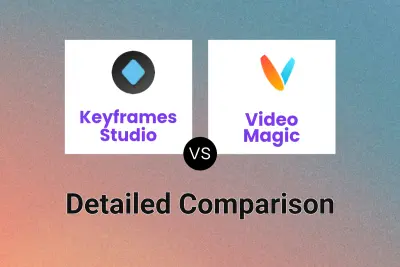 Keyframes Studio vs Video Magic Detailed comparison features, price